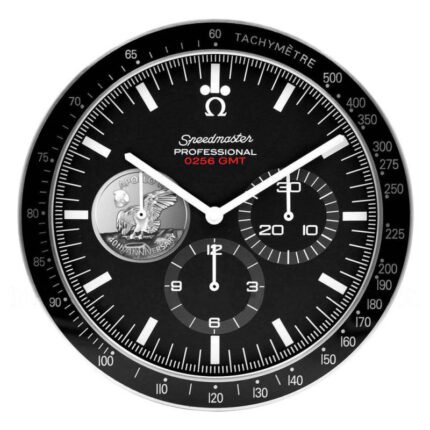 Moonwatch Apollo Silver | Wall clock