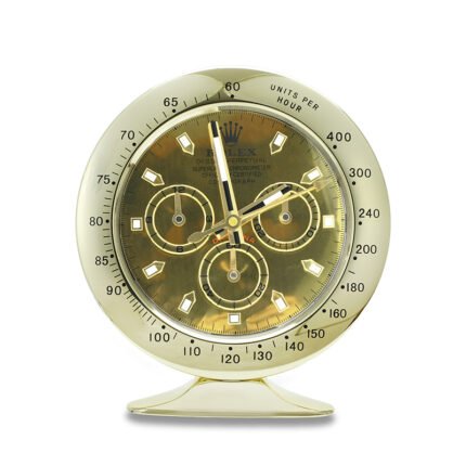 Daytona, Full Gold | Desk Clock