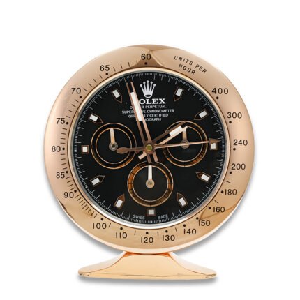 Daytona Rose Gold, Black Dial | Desk Clock