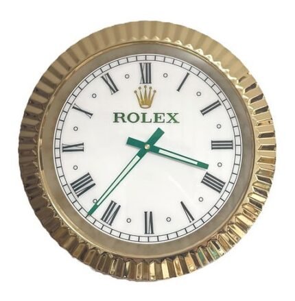 Tennis Gold Edition, Roman Dial | Wall Clock